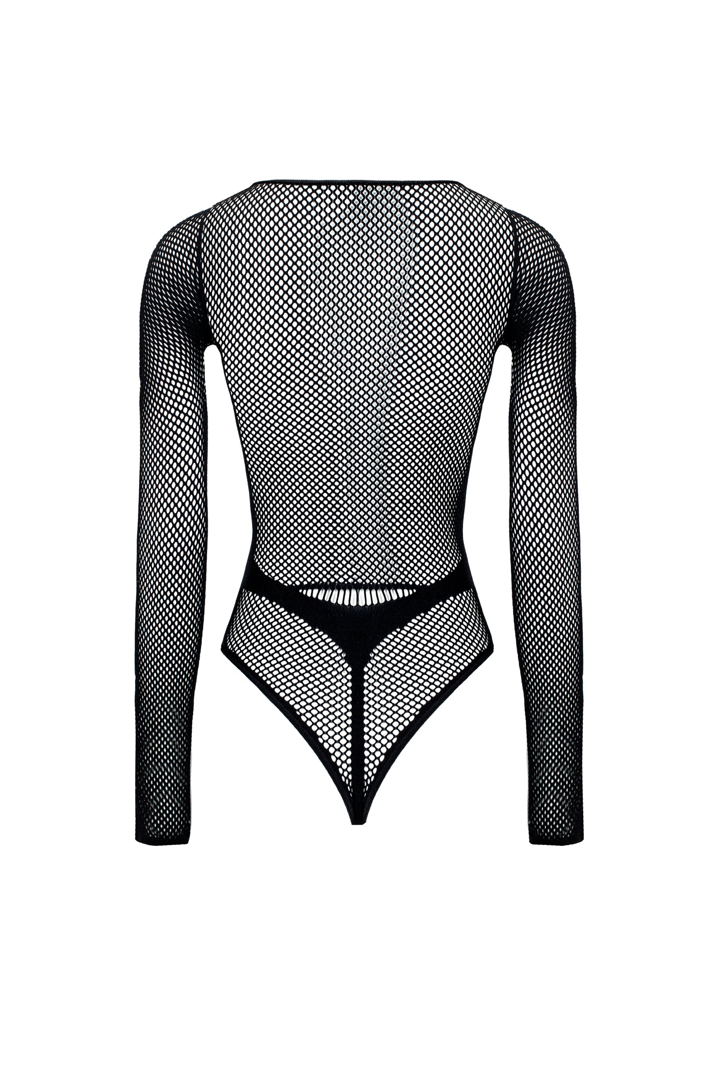 Black Mesh Bodysuit