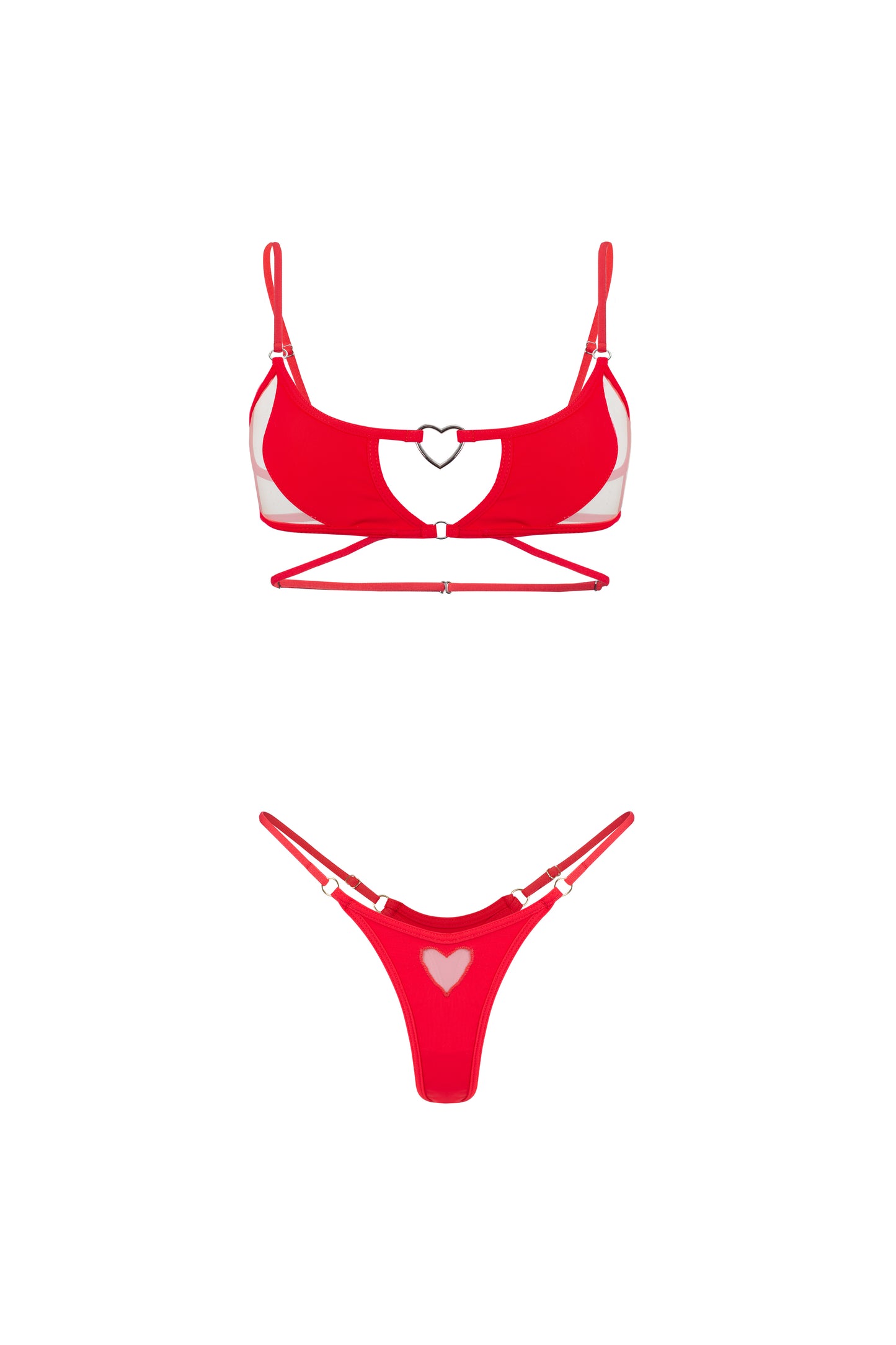 Lingerie Bloomy red