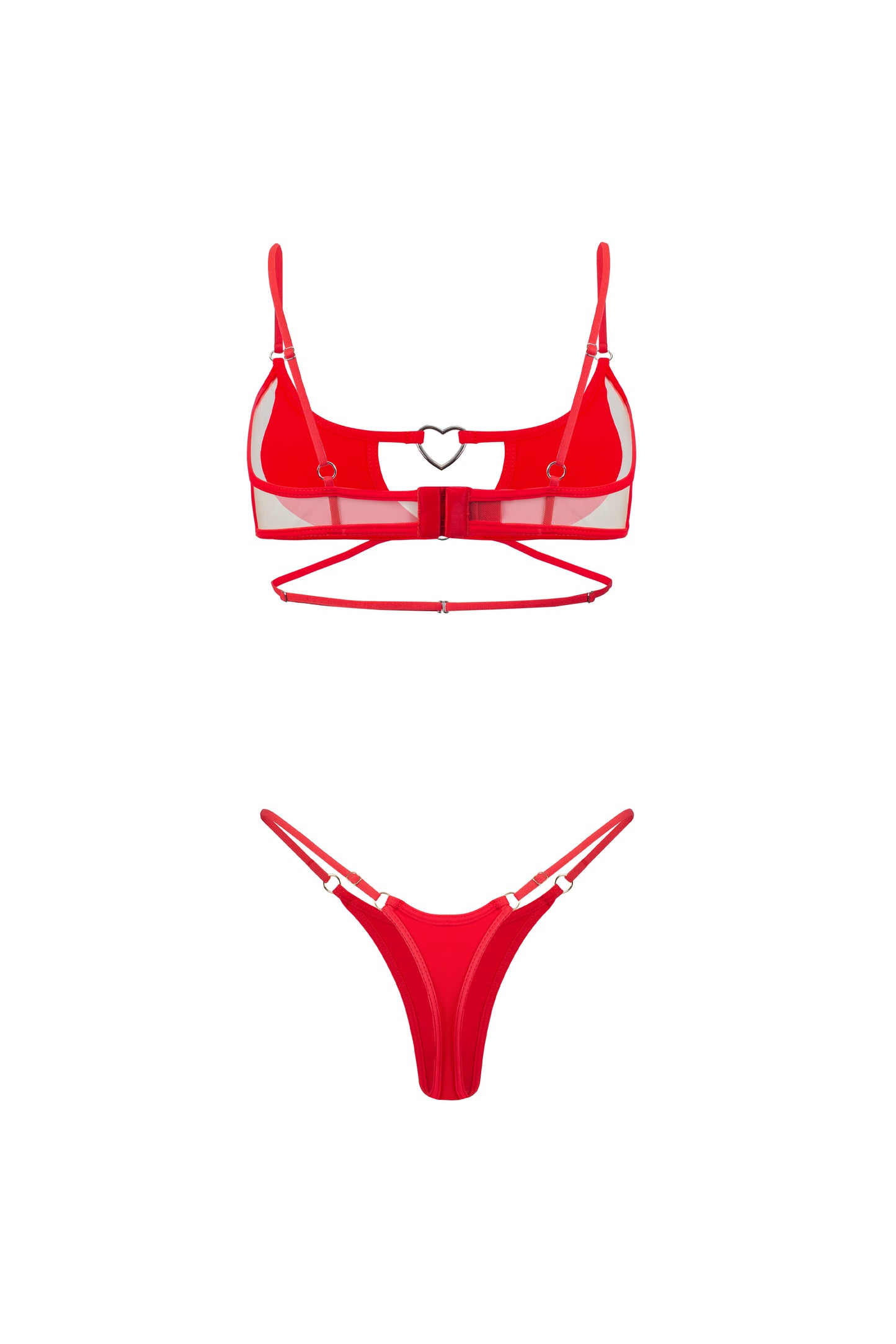 Lingerie Bloomy red