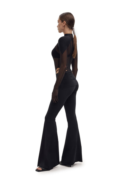 DVNT Mesh Bodysuit & Pants Set with Integrated Gloves FATALE