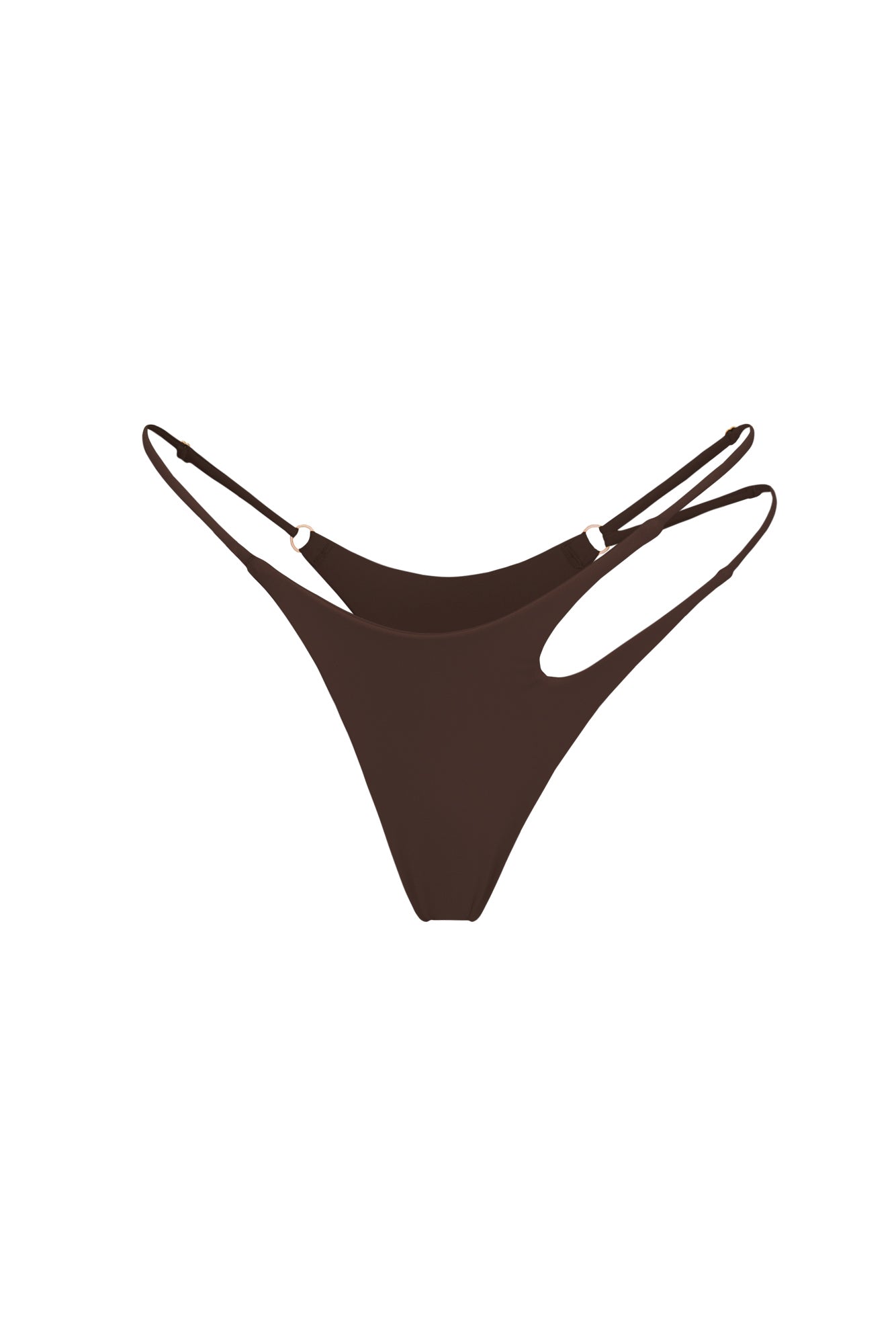 DVNT Chocolate Cut-Out Swimsuit  — Vikki