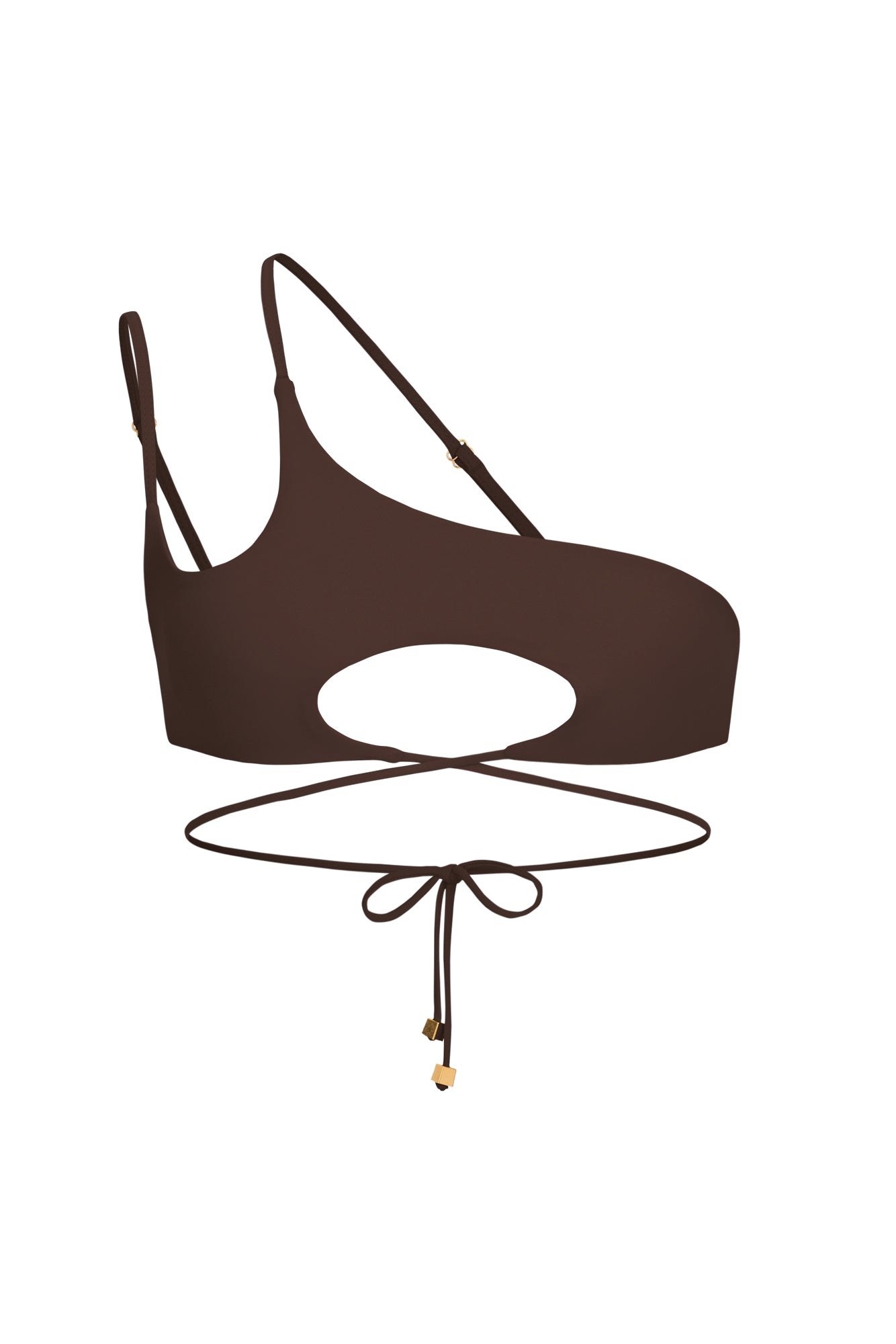 DVNT Chocolate Cut-Out Swimsuit  — Vikki