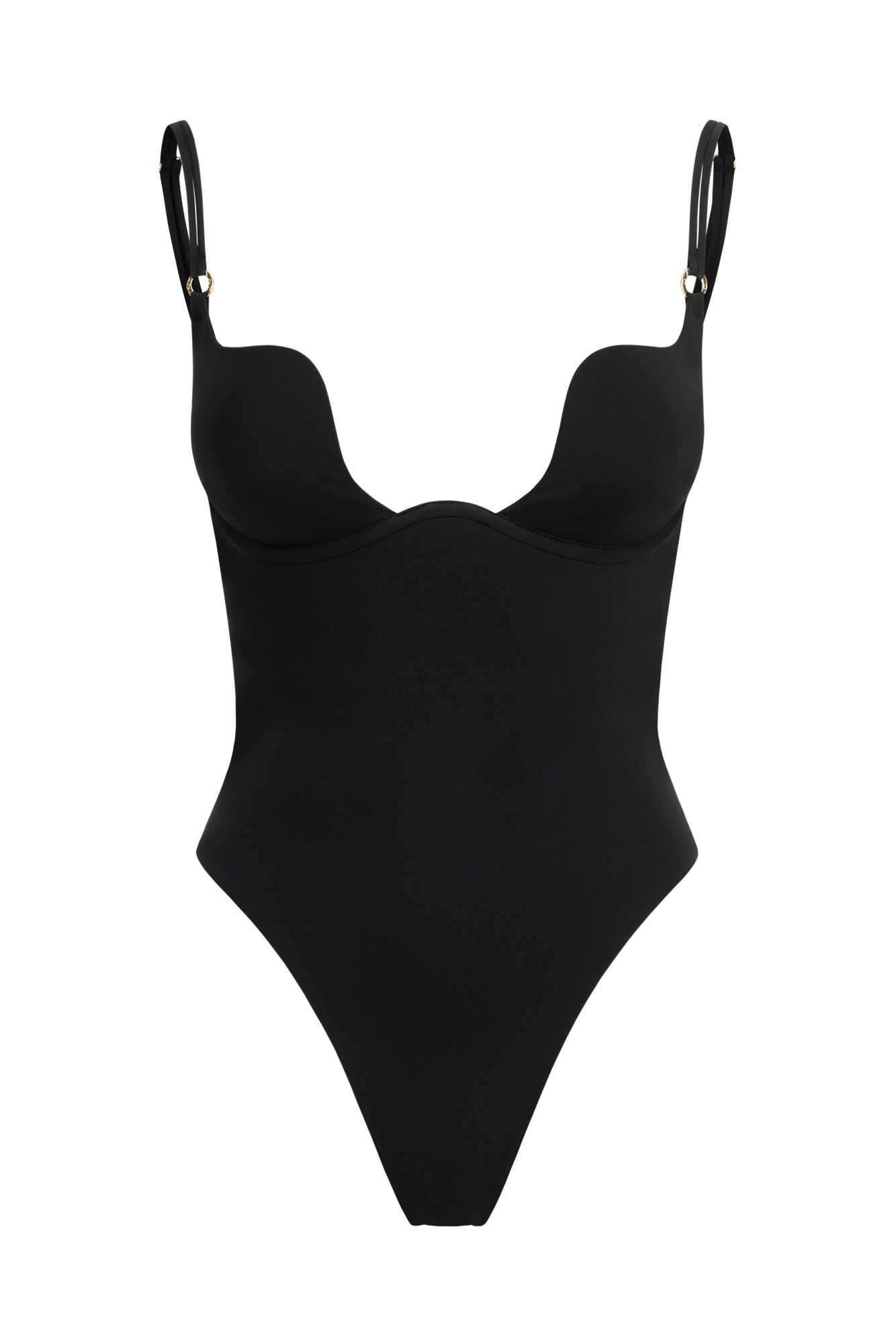 DVNT Push-Up One-Piece Swimsuit with Removable Signature Belt VELORA