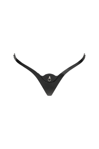 DVNT Leather Lingerie Set Bra & Briefs - FLARE