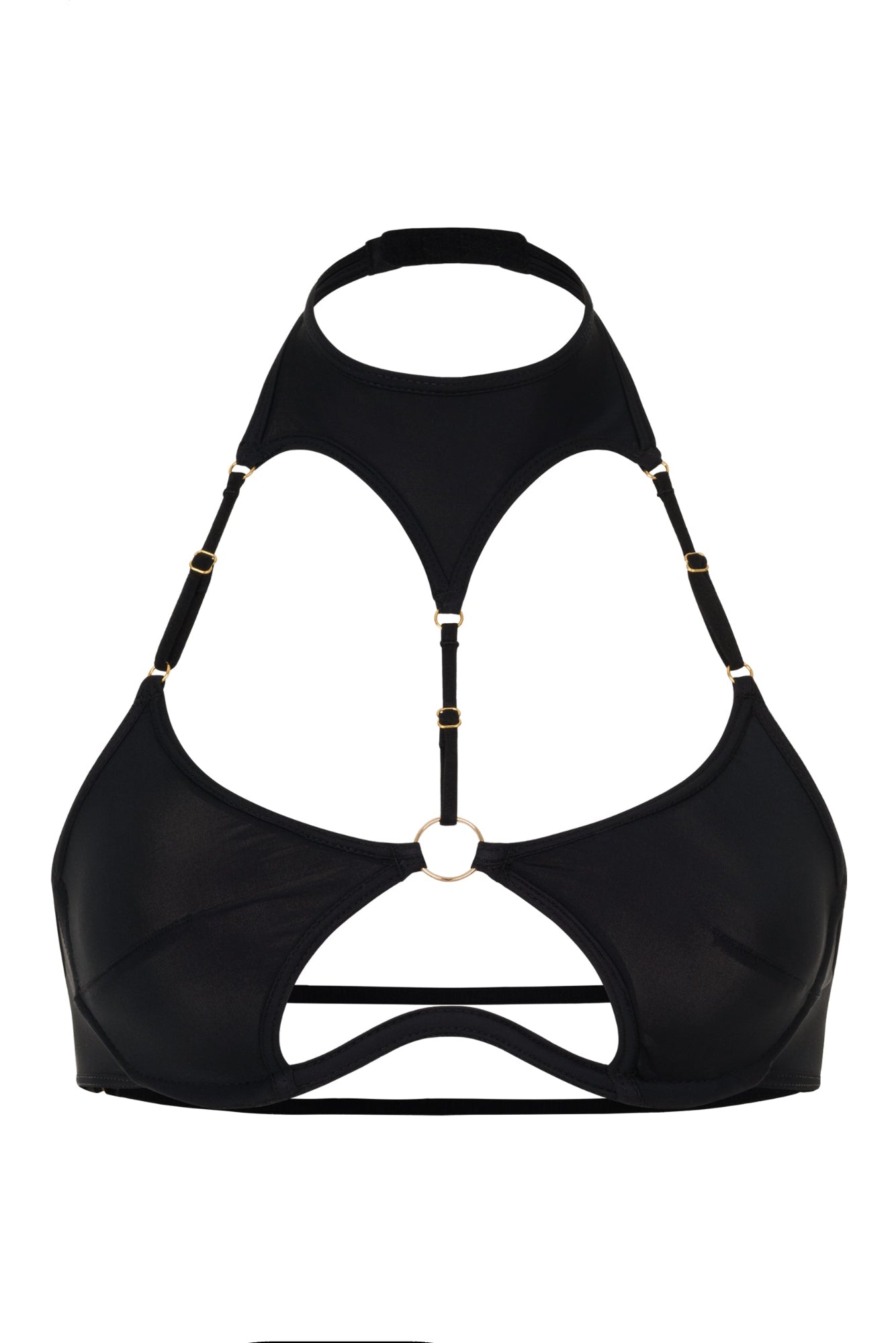 DVNT Комплект білизни з вирізами та харднес-елементами — BAT