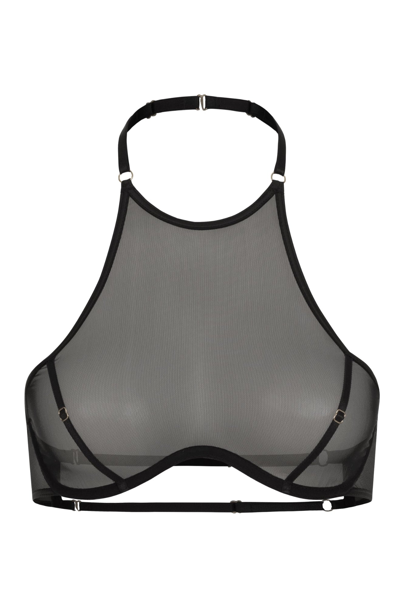 DVNT Mesh High-Neck Bra — NODE
