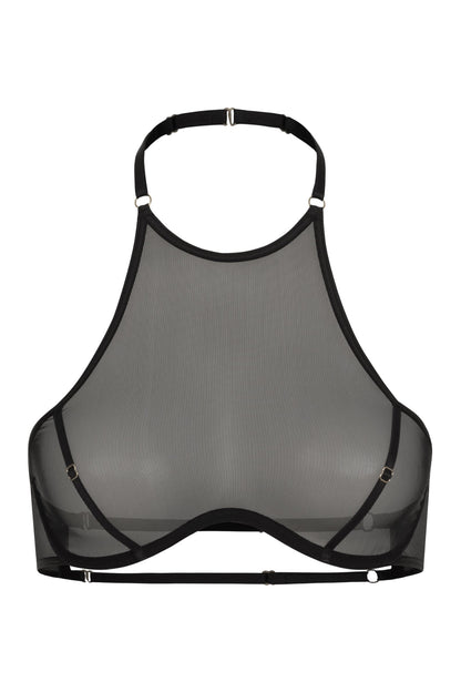 DVNT Mesh High-Neck Bra — NODE
