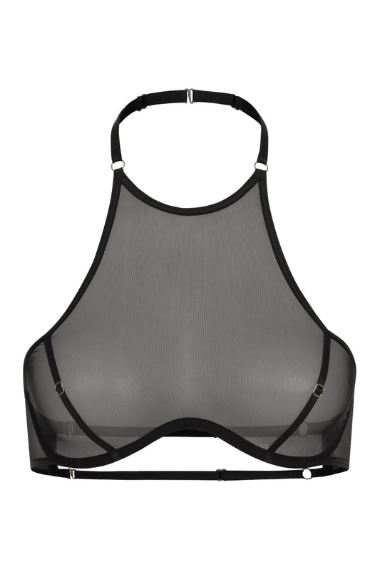 DVNT Mesh High-Neck Bra — NODE