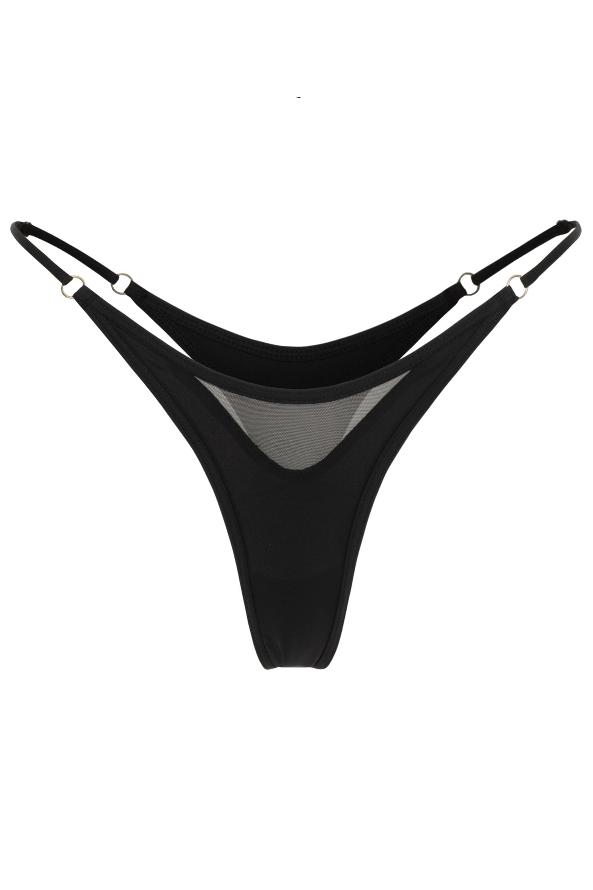 Dvnt DVNT Panties with Sheer Mesh Insert and Adjustable Straps — TELLMI