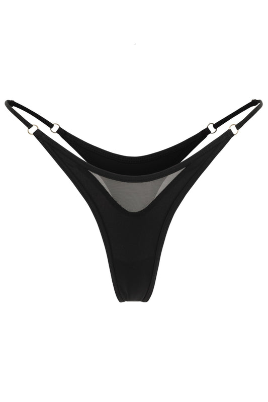 DVNT Щоденні труси-стрінги з сітчастою вставкою —TELLMI