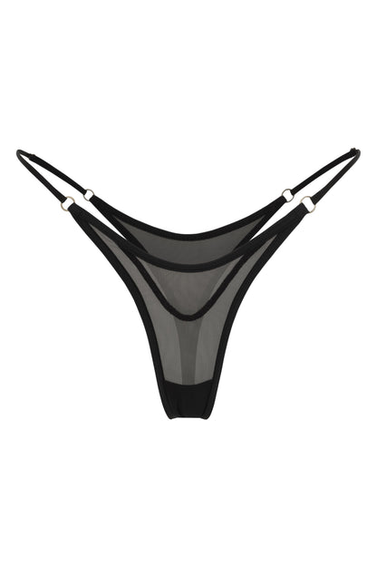 DVNT Щоденні труси-стрінги з сітчастою вставкою — LAE