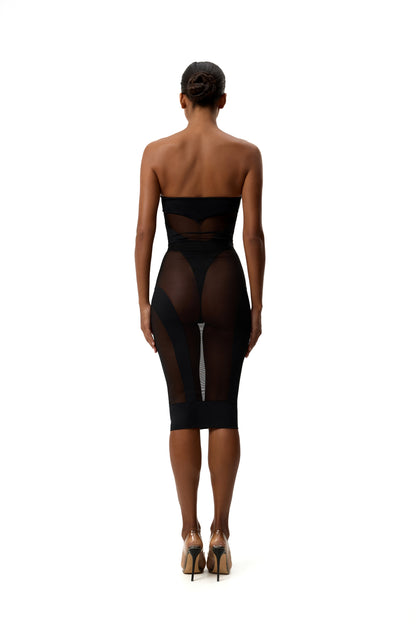 DVNT Bodysuit Mesh Voyage Cruise Line 2
