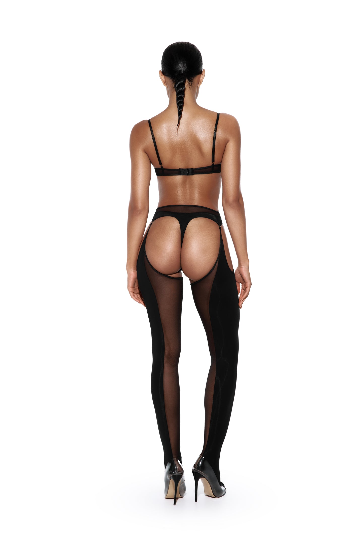 DVNT Щоденні труси-стрінги з сітчастою вставкою — ECLIPSE