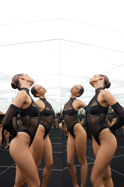 Bodysuit Arte Mesh black without gloves