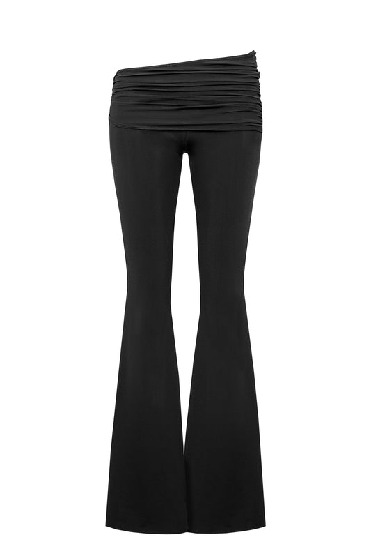DVNT Draped Waist Flared Pants ORION
