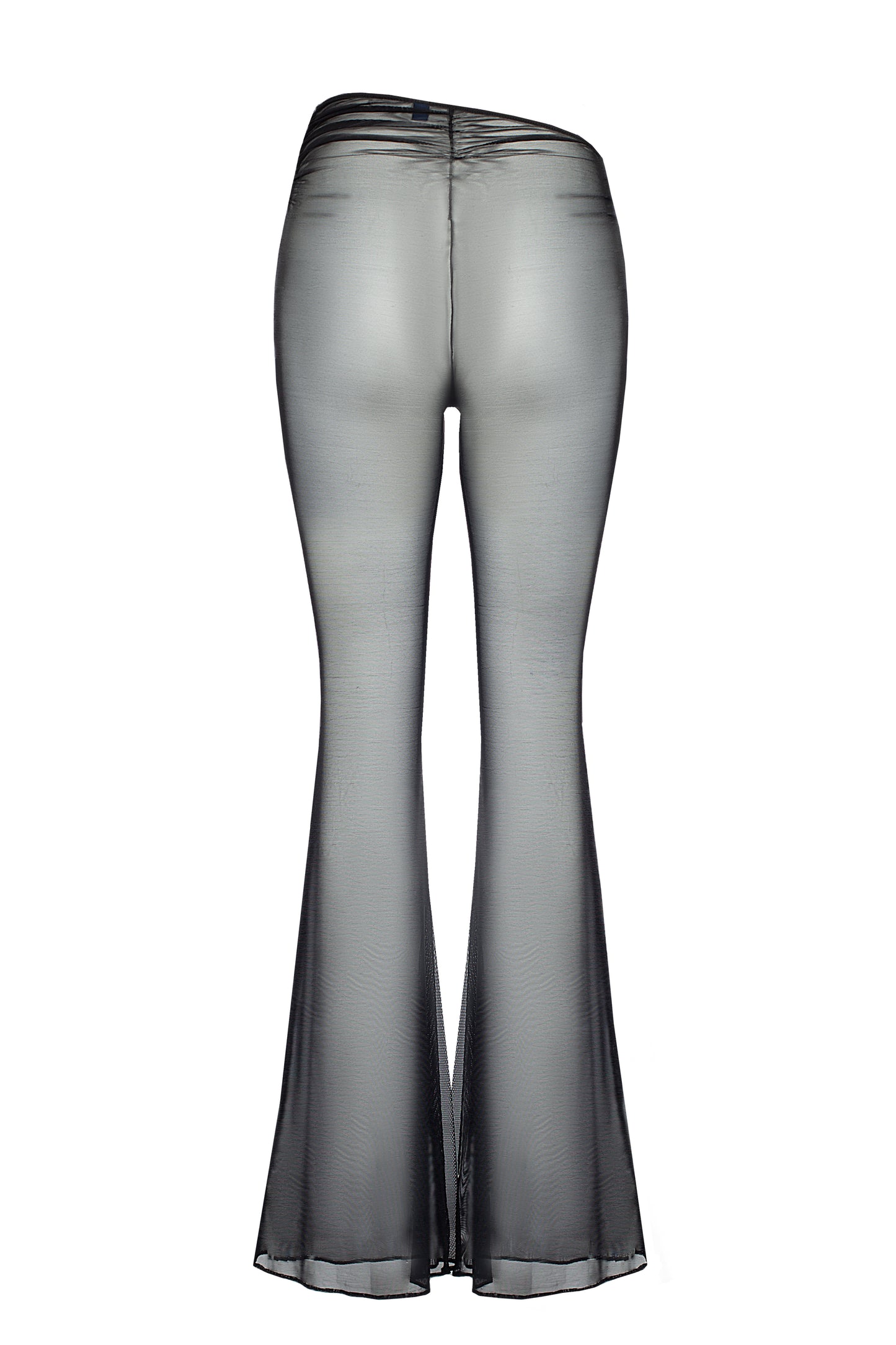 DVNT Sheer Mesh Flared Pants VOID