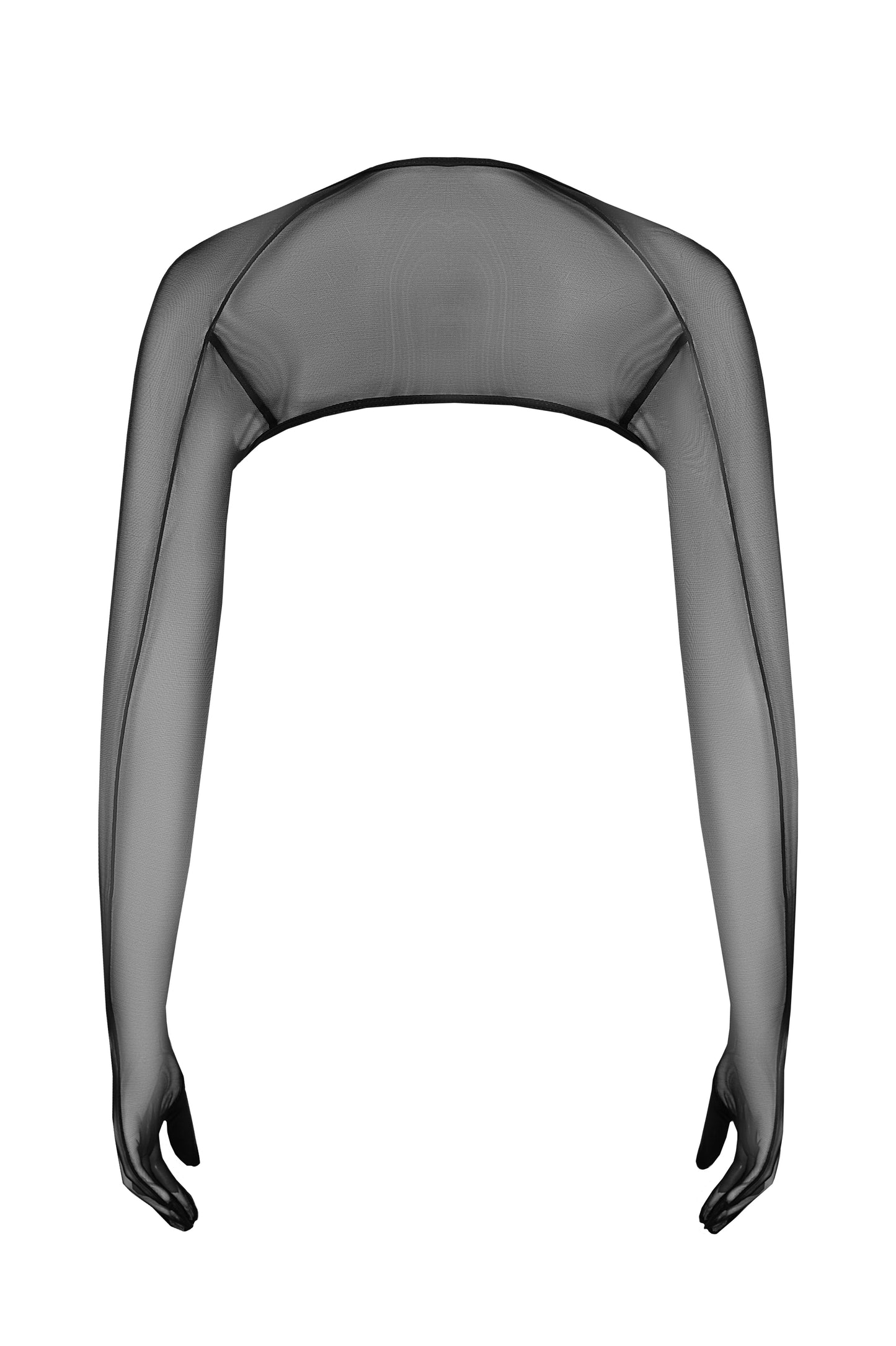 DVNT Sheer Mesh Bolero with Glove Sleeves VANTA