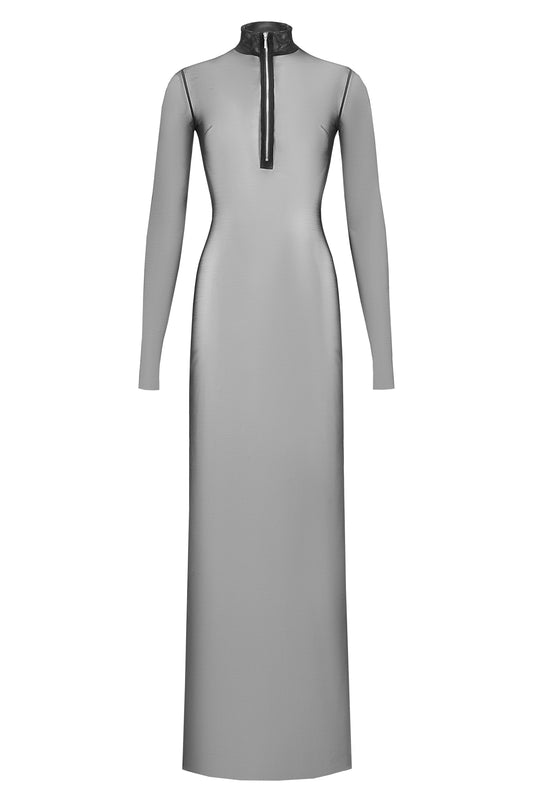 DVNT Dress Maxi Mesh black