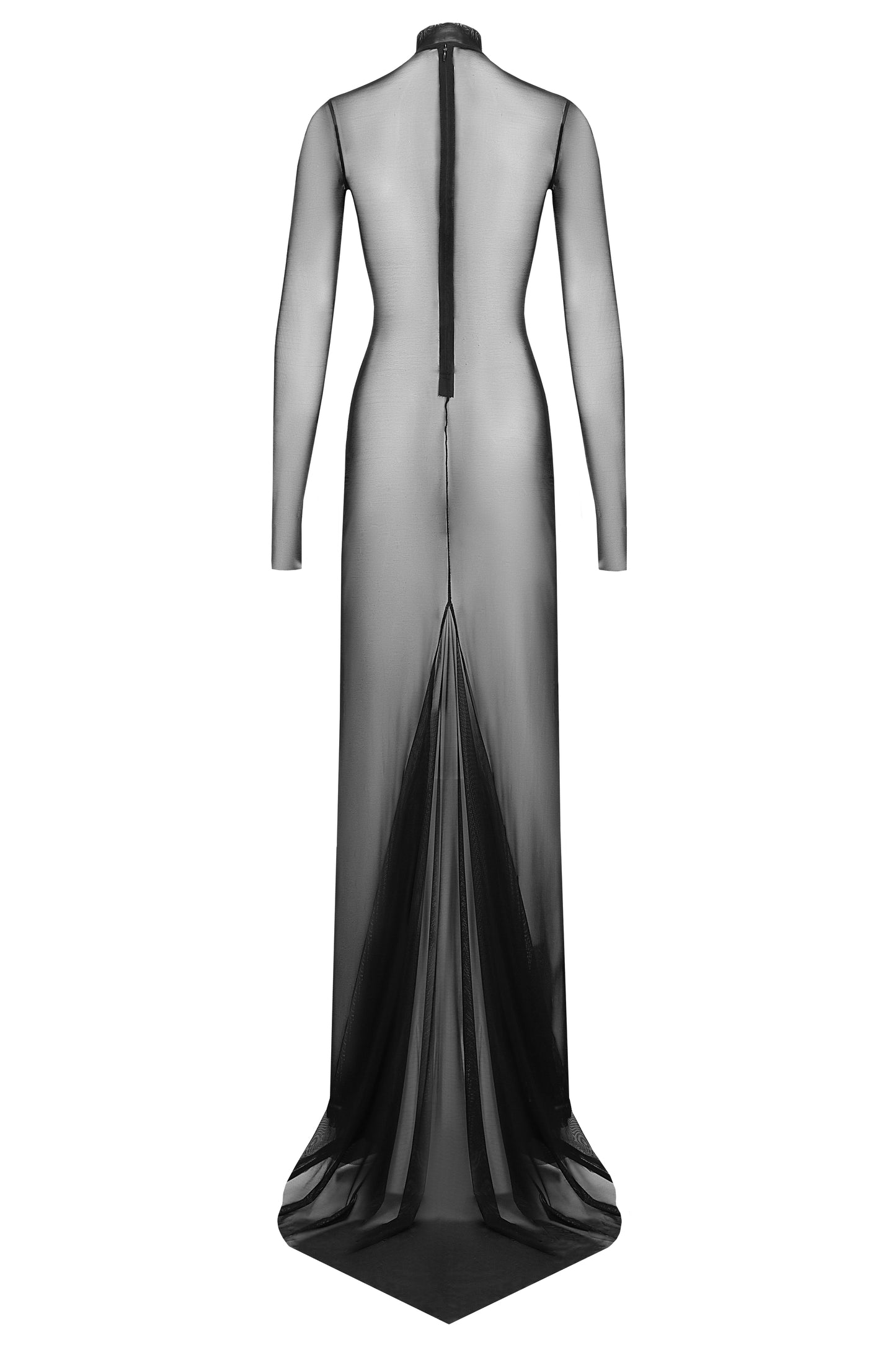 DVNT Dress Maxi Mesh black