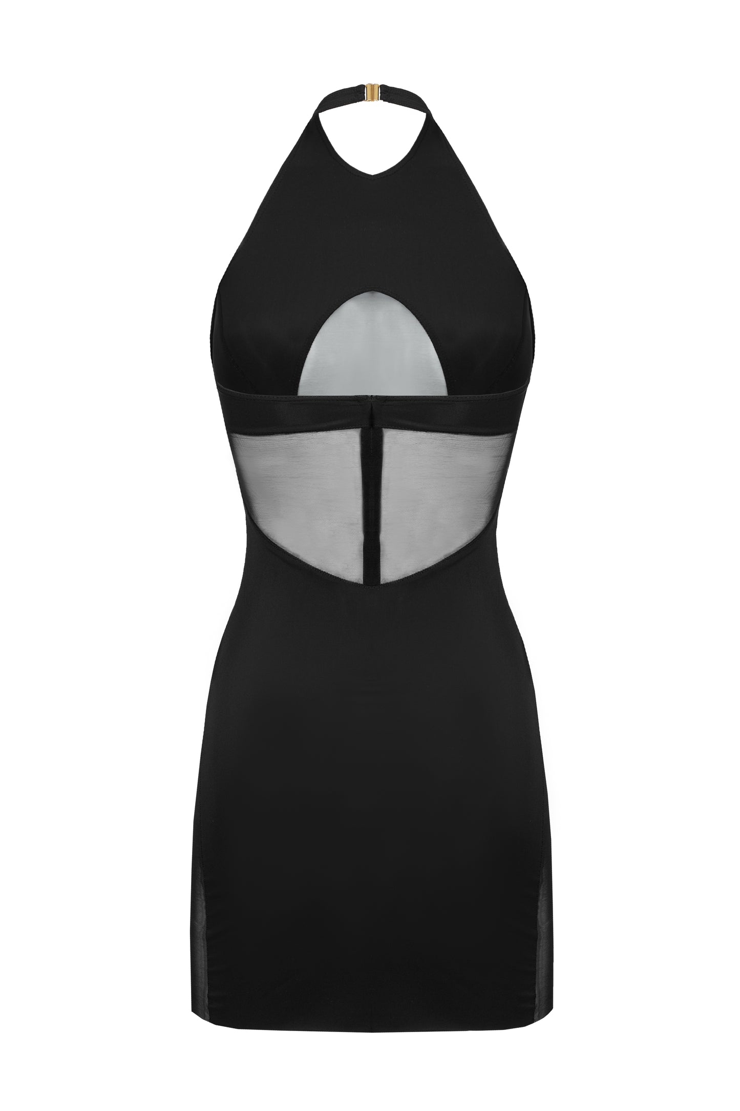 DVNT Sheer Panel Mini Dress NYX