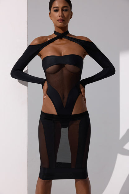 DVNT Bodysuit Mesh Voyage Cruise Line 2