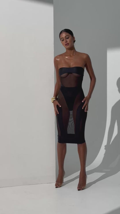 DVNT Bodysuit Mesh Voyage Cruise Line 2